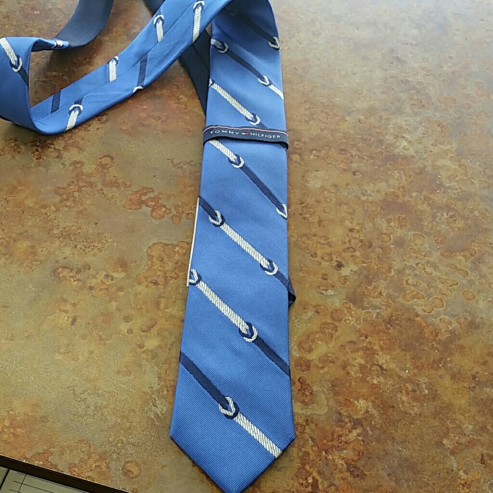 Men tie tommy hilfiger silk